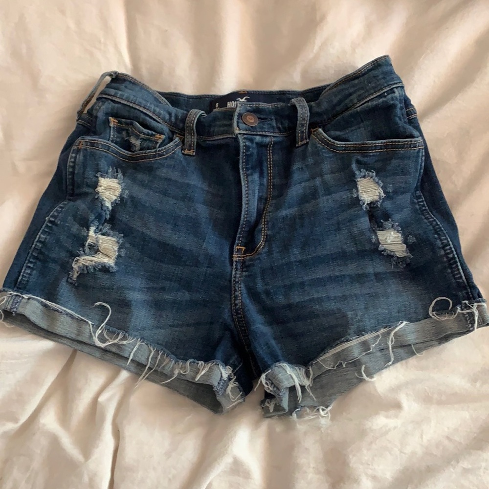 Hollister high rise short shorts